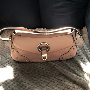 Pink purse with buckle clip